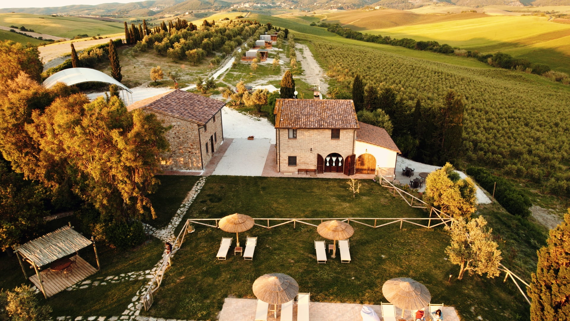 Drone — Casolare in Toscana